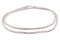The Bead Chest Ethiopian Silver Tube Beads 5x3mm African White Metal Large Hole 28 Inch Strand Handmade